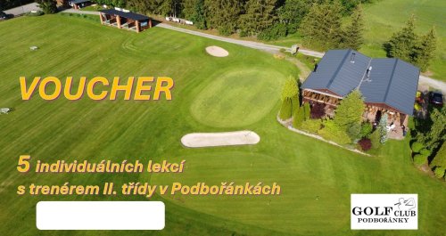 Individuální trénink 5 lekcí s trenérem II. třídy