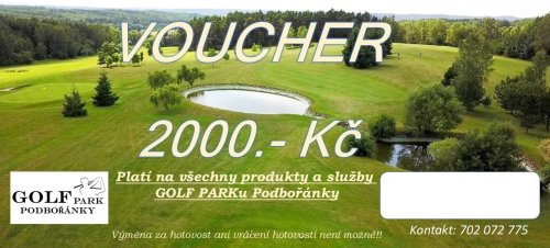 VOUCHER 2000.- Kč
