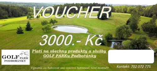 VOUCHER 3000.- Kč