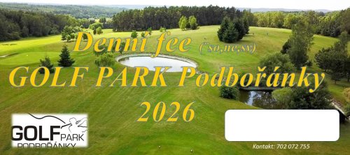 VOUCHER - Denní fee - so,ne,sv